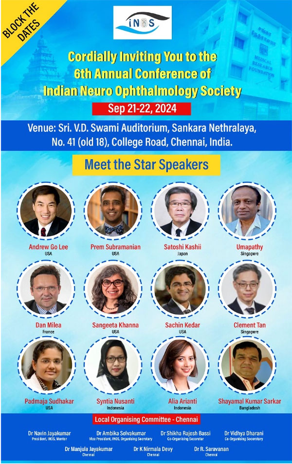 INOS Annual Conference 2024 – Indian Neuro Ophthalmology Society